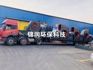 风机发货现场